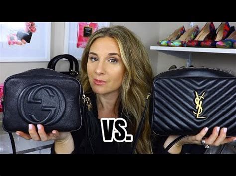 which is better gucci or ysl|ysl camera bag vs gucci.